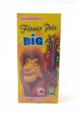 Rainbow Flower Pots — Big - Flower Pots - Phoenix Crackers
